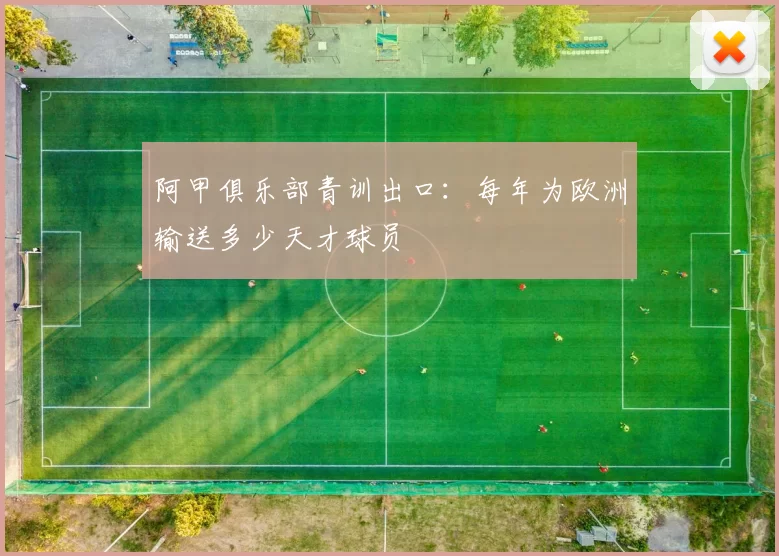 阿甲俱乐部青训出口：每年为欧洲输送多少天才球员